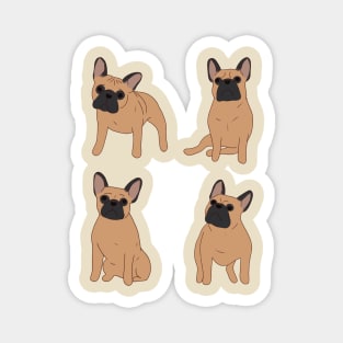 French Bulldog pack Magnet