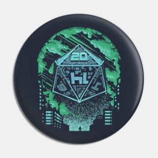 The D20 Cometh Pin