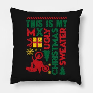 My Ugly Christmas Sweater Pillow