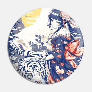 Geisha tiger shogun’s Geisha 87009 Pin