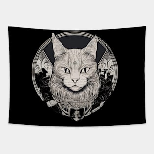 symbolism cat art pt6 Tapestry