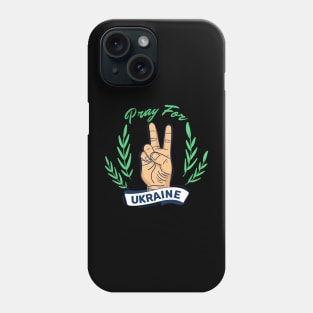 Pray for ukraine Russia Putin Puck Futin stand with ukrain Phone Case