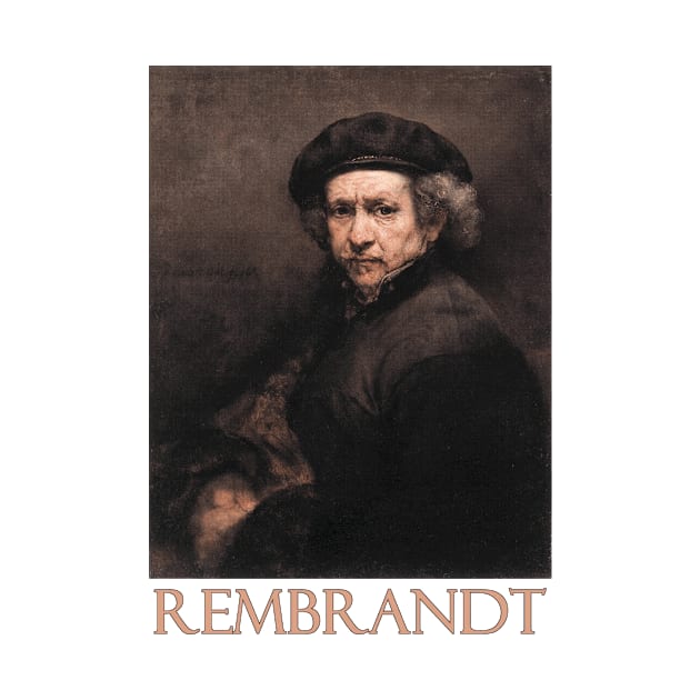 Self Portrait (1659) by Rembrandt van Rijn by Naves