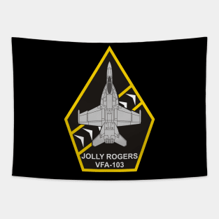 VFA-103 Jolly Rogers - F/A-18 Tapestry