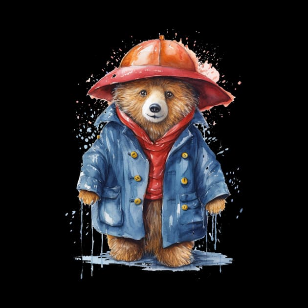 Groovy Paddington Bear by Kit'sEmporium