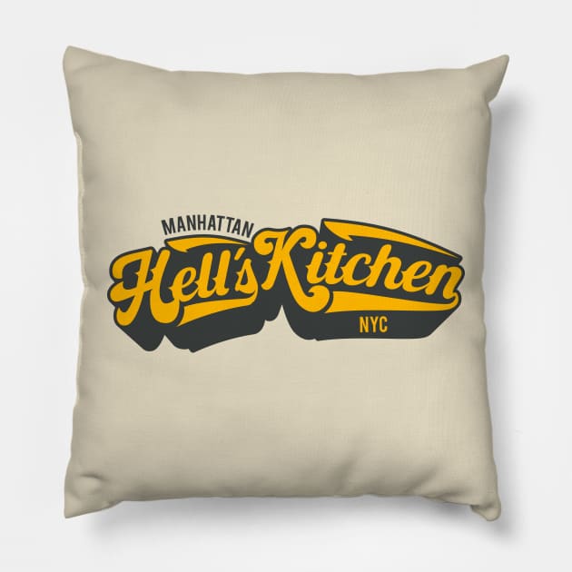 New York Hell´s Kitchen  - Hell´s Kitchen  - Hell´s Kitchen  Manhattan Pillow by Boogosh