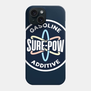 Sure-Pow Gasoline Additive (Redesigned - Dark Blue) Phone Case