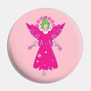 Pink Spring Angel Pin