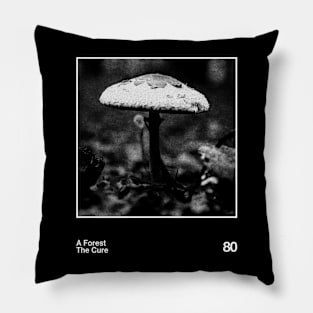A Forest / Faded Print Graphic Pillow