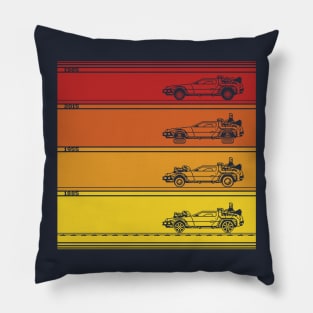 Retro Back To The Future Pillow