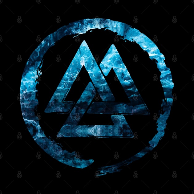 Vikings Valknut Symbol by Scar