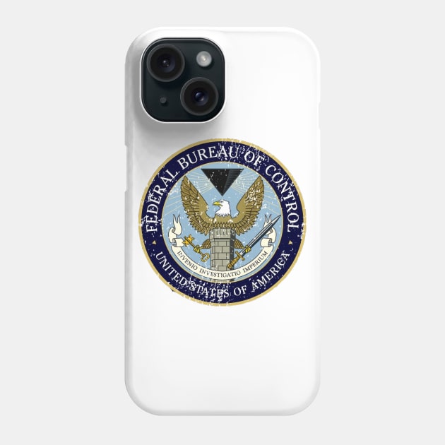 Federal Bureau of Control | Control Game Logo | Clean Logo Phone Case by OrionBlue