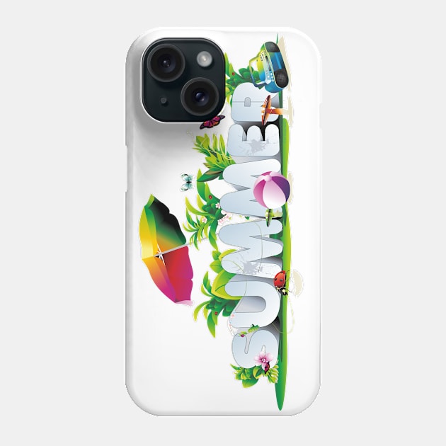 Summer Phone Case by G-Art Swiss