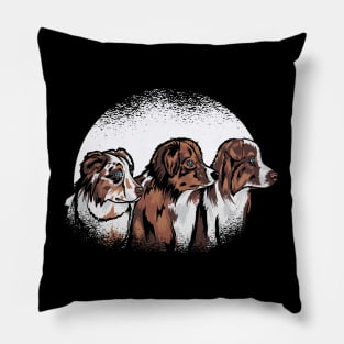 Australian Shepherd Dog Pillow