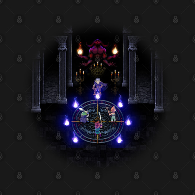 Disover Chrono Trigger, Screenshot Recreation - Chrono Trigger - T-Shirt