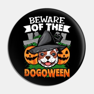 Fur-tastic Halloween Hound Dog Witch Costume Pin