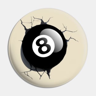 Eight Ball Pin