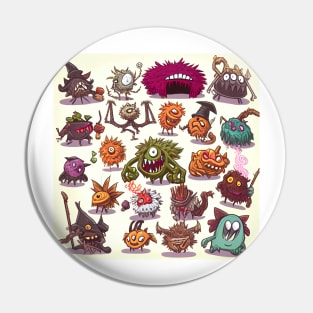 Little Monsters Series Pin