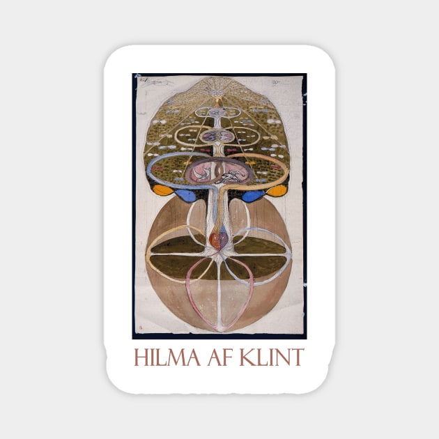 Tree of Knowledge by Hilma af Klint Magnet by Naves