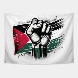 Free Palestine Tapestry