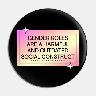Gender Roles Are Outdated Pin