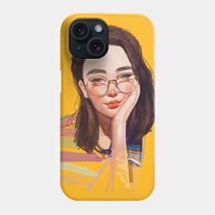 My painting girl Phone Case