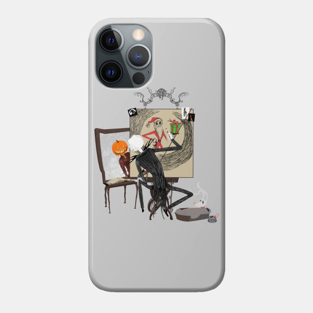 Jack Rockwell - Jack Skellington - Phone Case