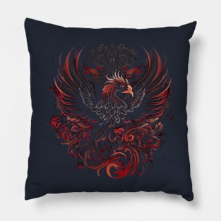Phoenix bird Pillow
