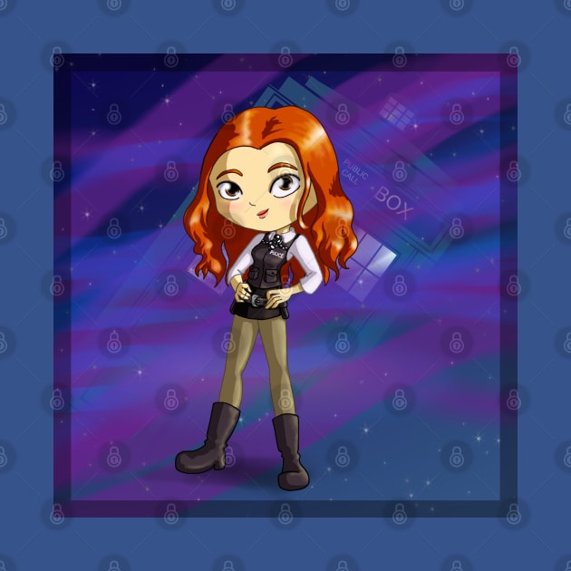 Chibi Amy Pond by Thedustyphoenix