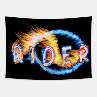 Rider - Bikers Car Racers Horse Riding Tapestry