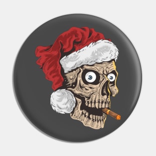 Skull santa Pin