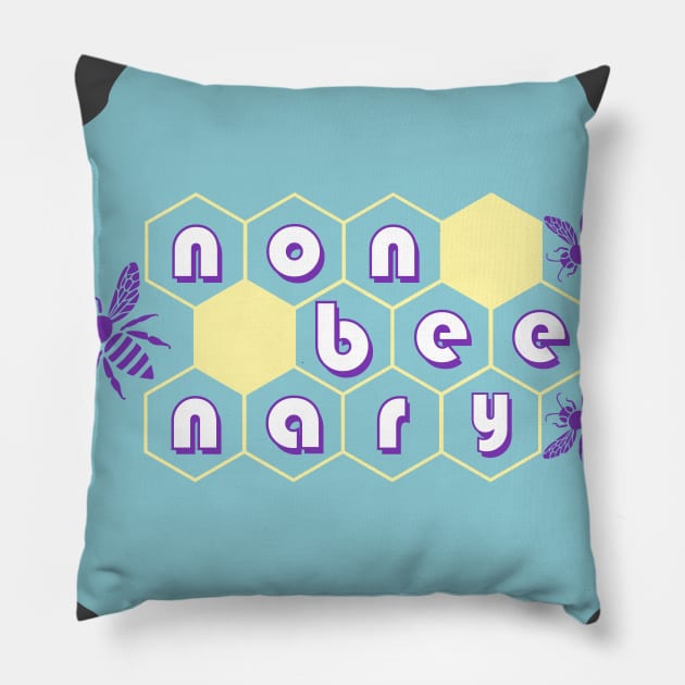 NonBeenary Pillow by nonbeenarydesigns