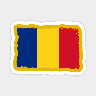 romanian flag Magnet
