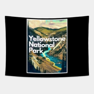 Yellowstone National Park hike - Wyoming USA Tapestry