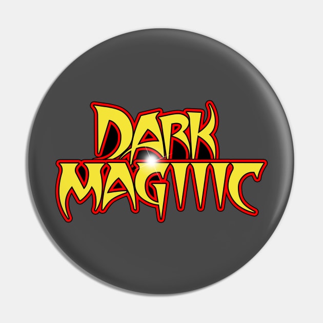 Dark Magic T-Shirt (Red) Pin by Jason Inman (Geek History Lesson)