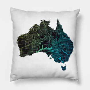 Melbourne Australia Pillow