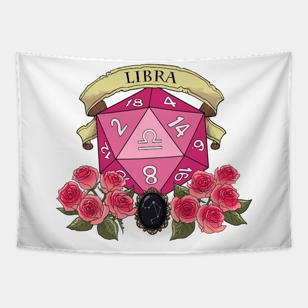 Dice Libra Tapestry by Danielle_Mahaffey