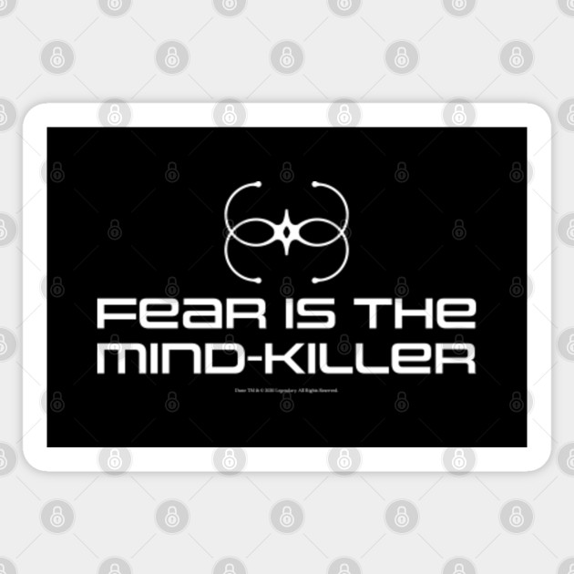 Fear is the mind killer - Dune - Sticker