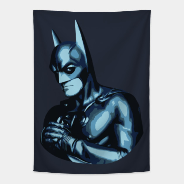 Realistic Batman George Clooney Batman Tapestry Teepublic