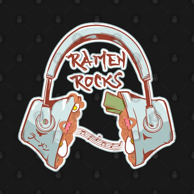 Ramen Rocks Noodles by mailboxdisco