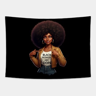 Black Women Are Dope Tapestry