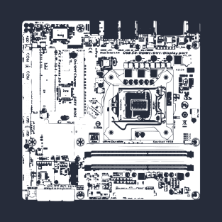 PC Motherboard T-Shirt