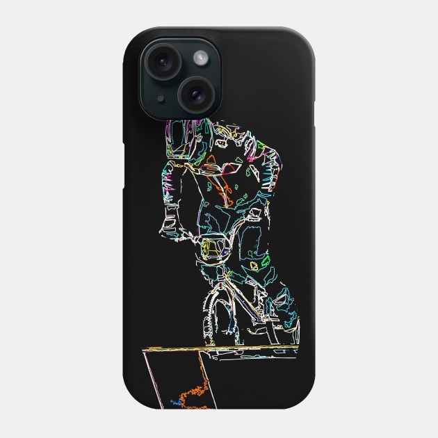 bmx Phone Case by rickylabellevie