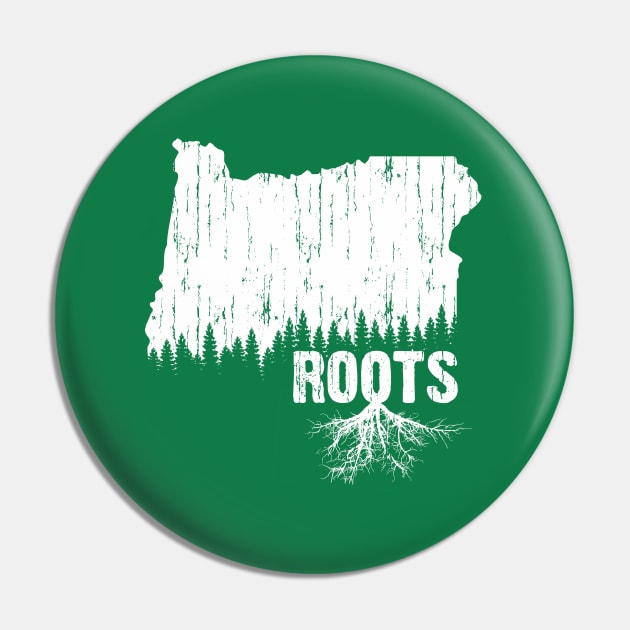 Roots - Oregon (Rustic) Pin by dustbrain