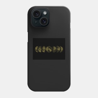 Gold Planet Phone Case