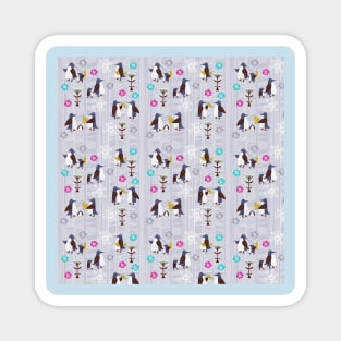 Penguin Pattern Magnet