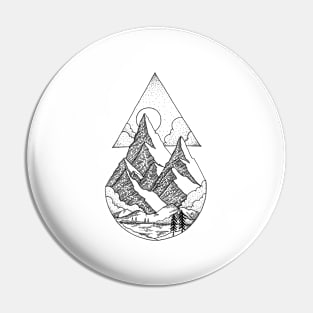 landscape Pin