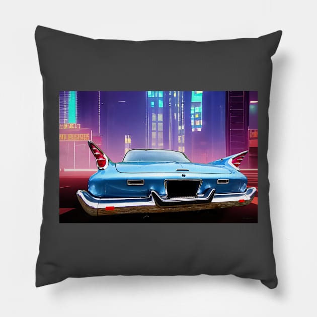 Adventurer 1960 Pillow by Kraaibeek