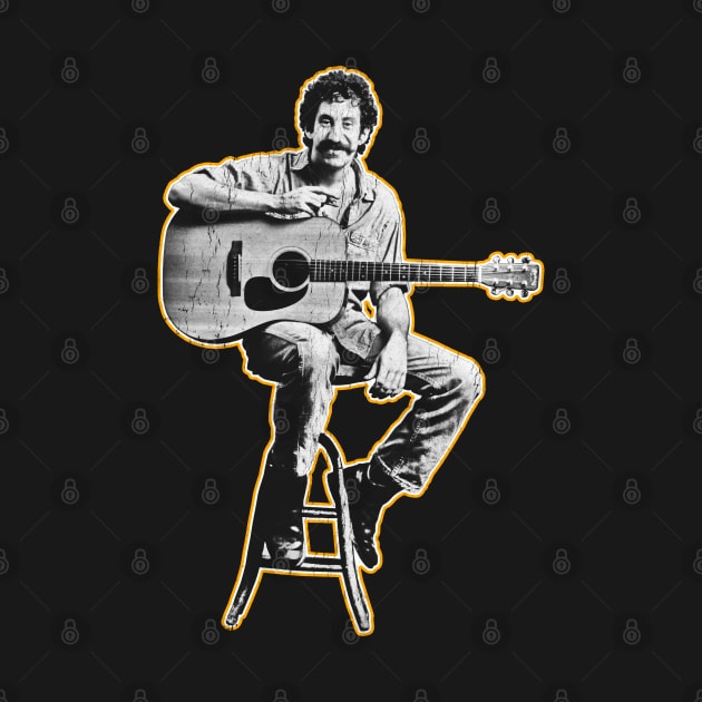 Retro Jim Croce by MuraiKacerStore