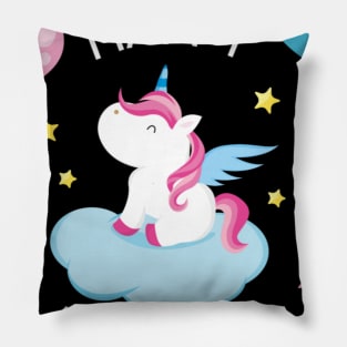 unicorn birthday Pillow